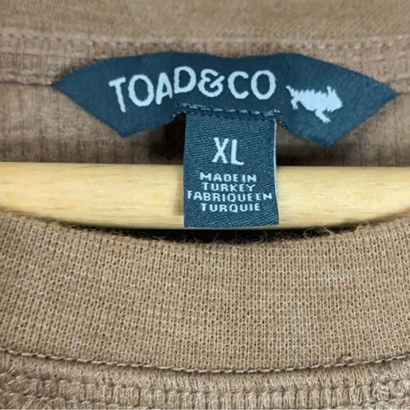 Toad & Co Framer II Long Sleeve Crew Men’s XL Organic Cotton Base Layer Gorpcore - Picture 5 of 8